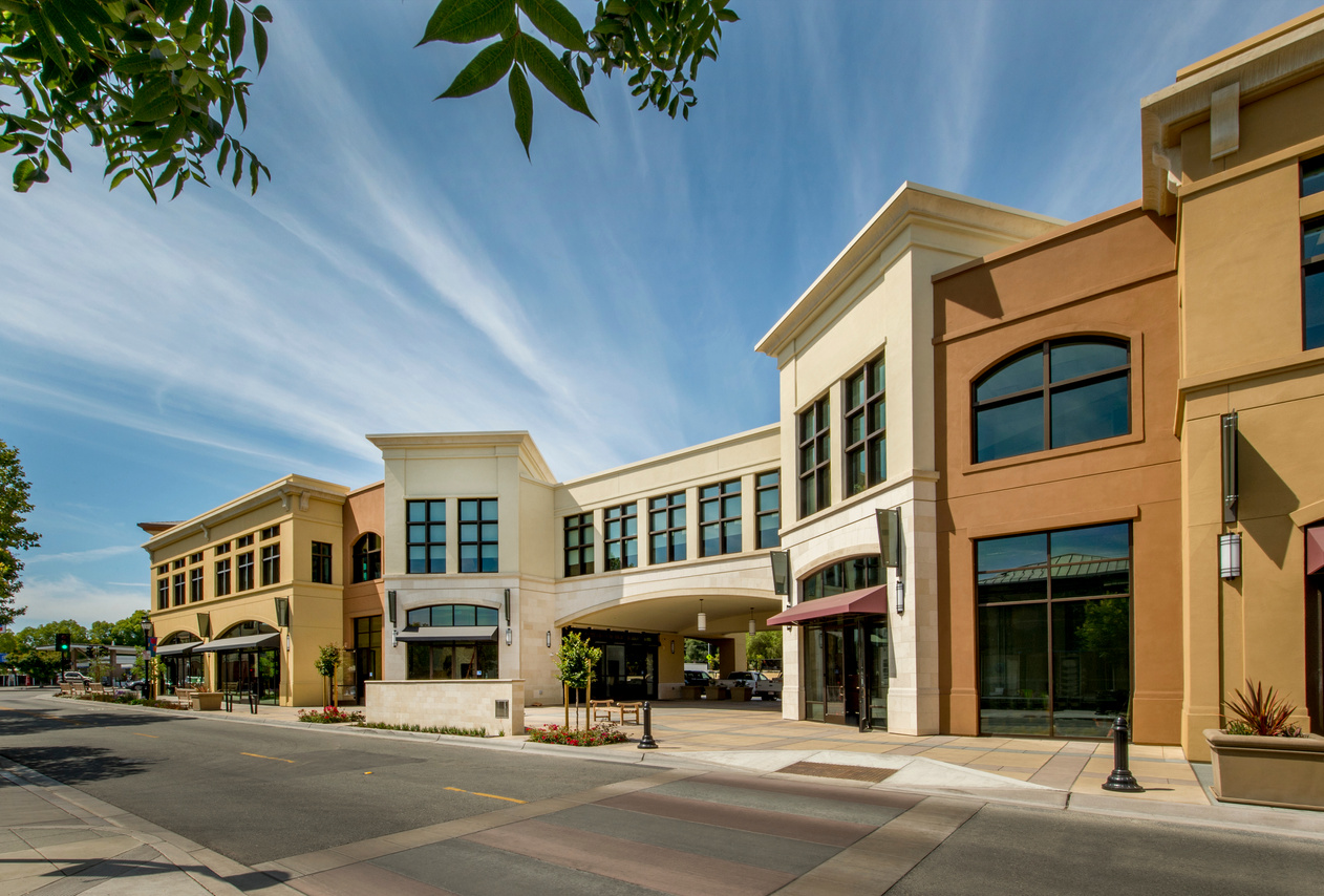 Mixed Use Commercial Building Exterior